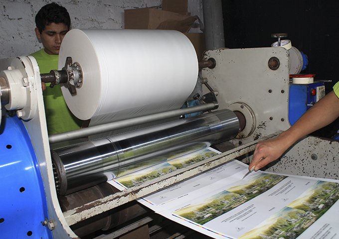 Servicio de plastificado