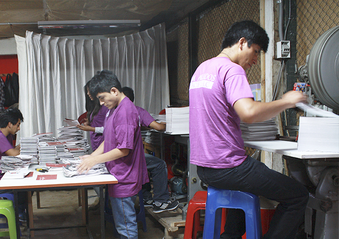 Servicio de plastificado