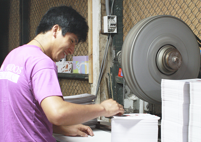 Servicio de plastificado