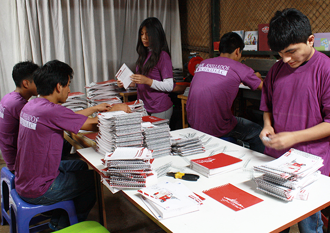 servicio de anillado espiralado